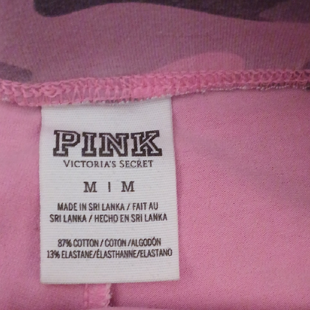 PINK Victoria's Secret Camouflage Yoga Shorts Women's Medium - Picture 2 of 7